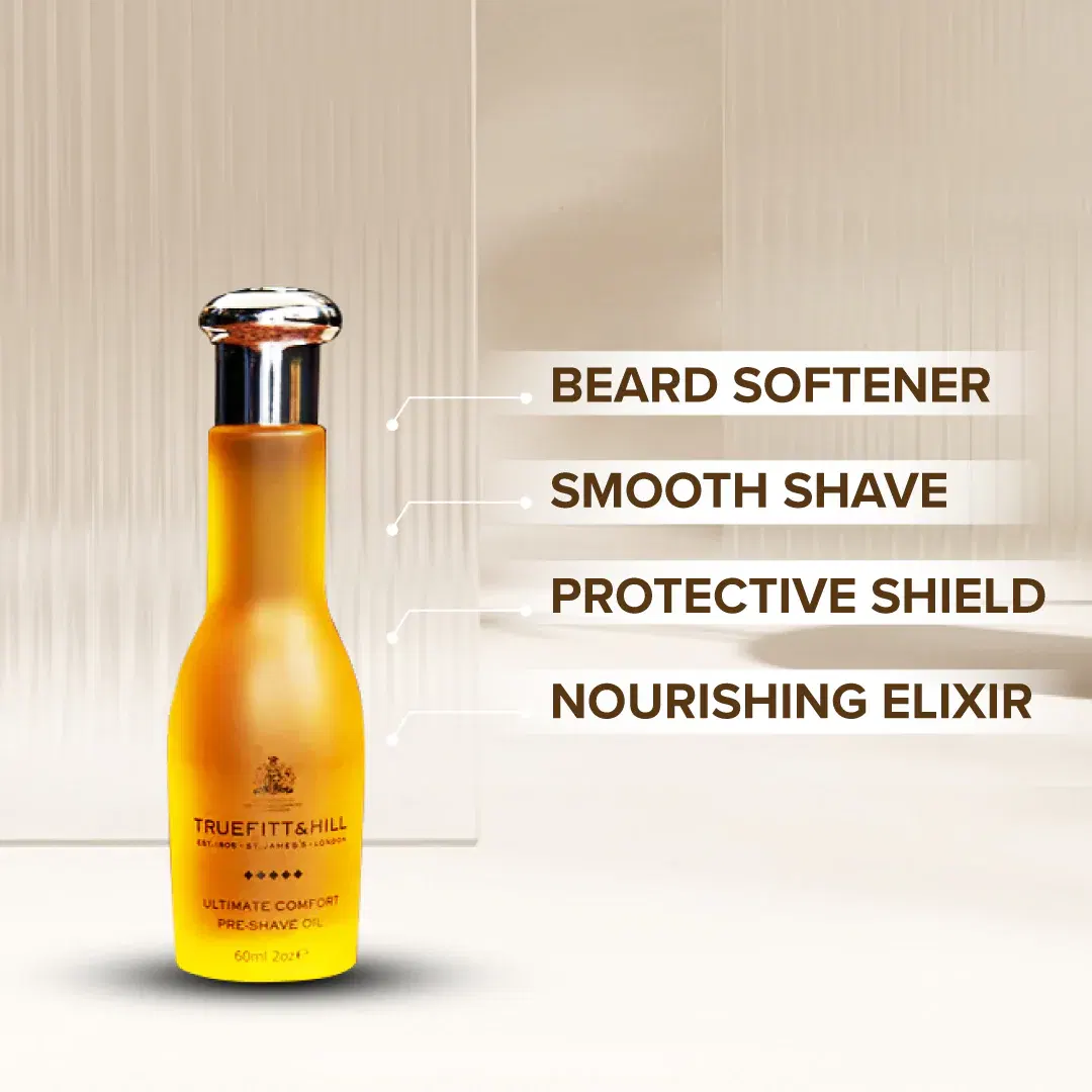 Truefitt & Hill Ultimate Comfort Pre-Shave Oil for Men 60ml