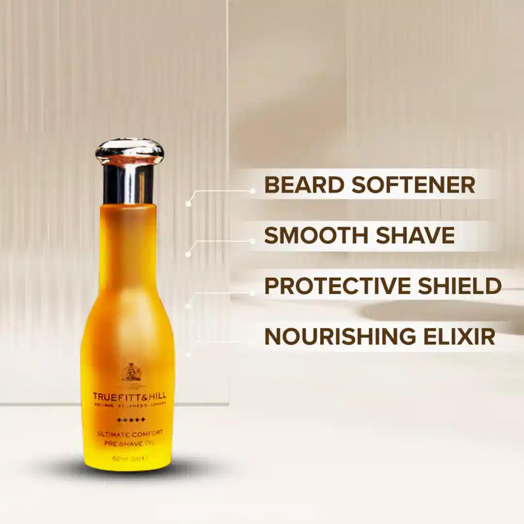 Truefitt & Hill Ultimate Comfort Pre-Shave Oil for Men 60ml