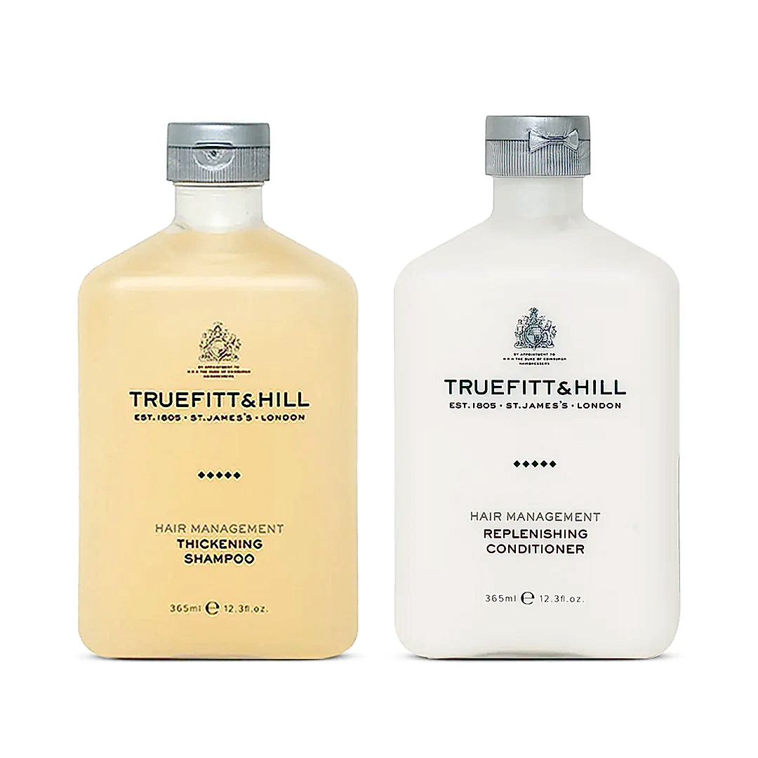 Truefitt & Hill Thickening Shampoo and Conditioner Combo Pack for Men
