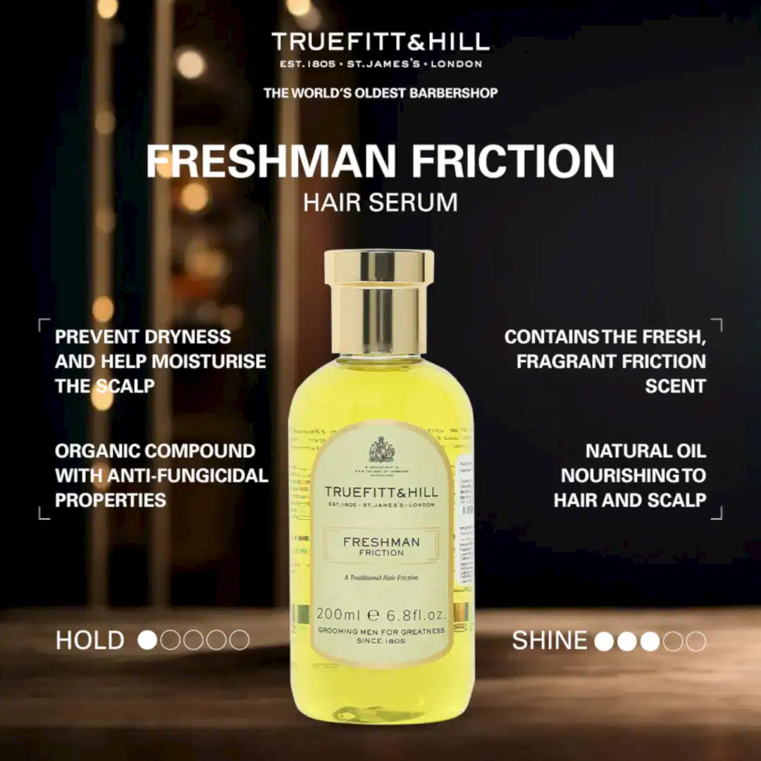 Truefitt & Hill Freshman Friction Hair Serum for Men 200ml