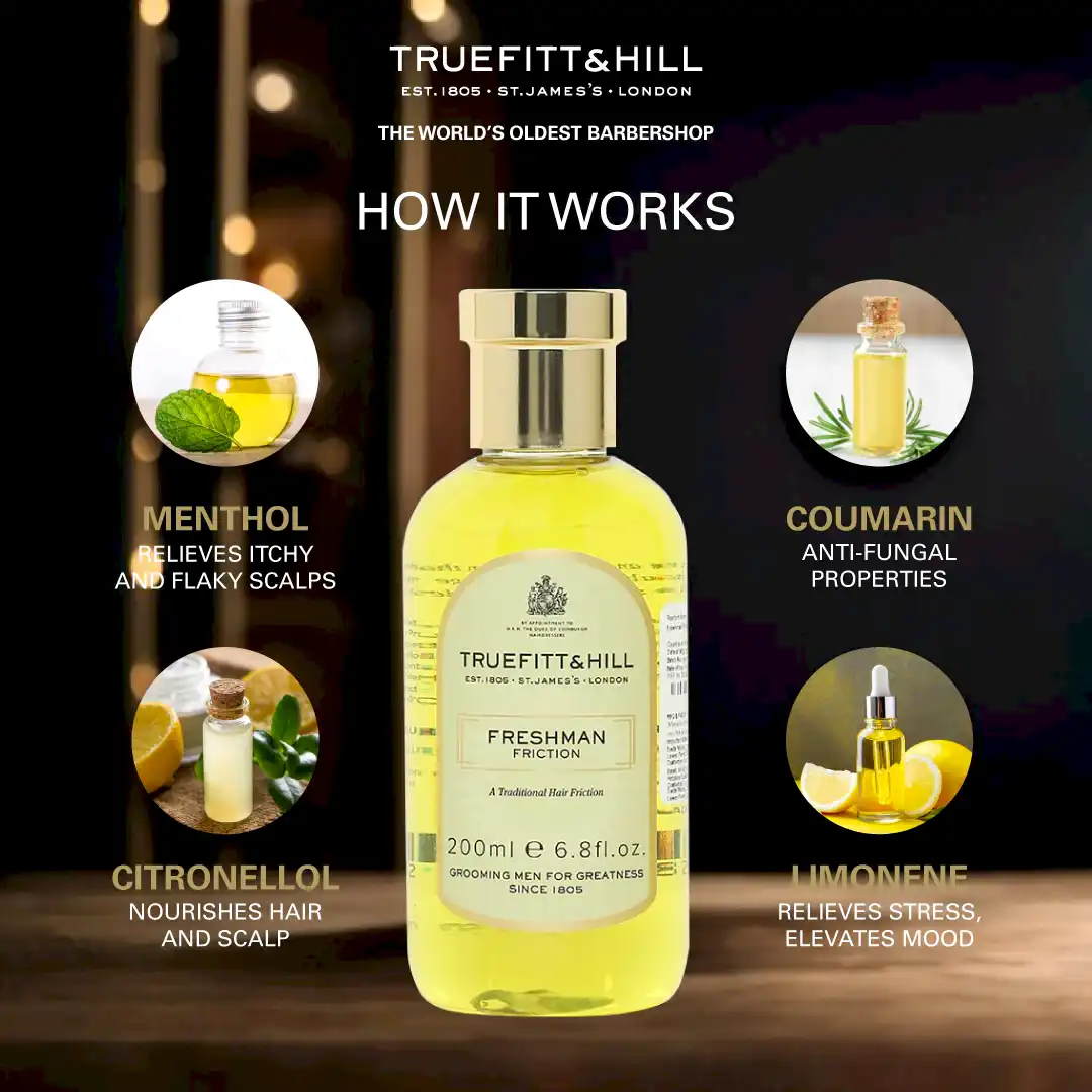Truefitt & Hill Freshman Friction Hair Serum for Men 200ml