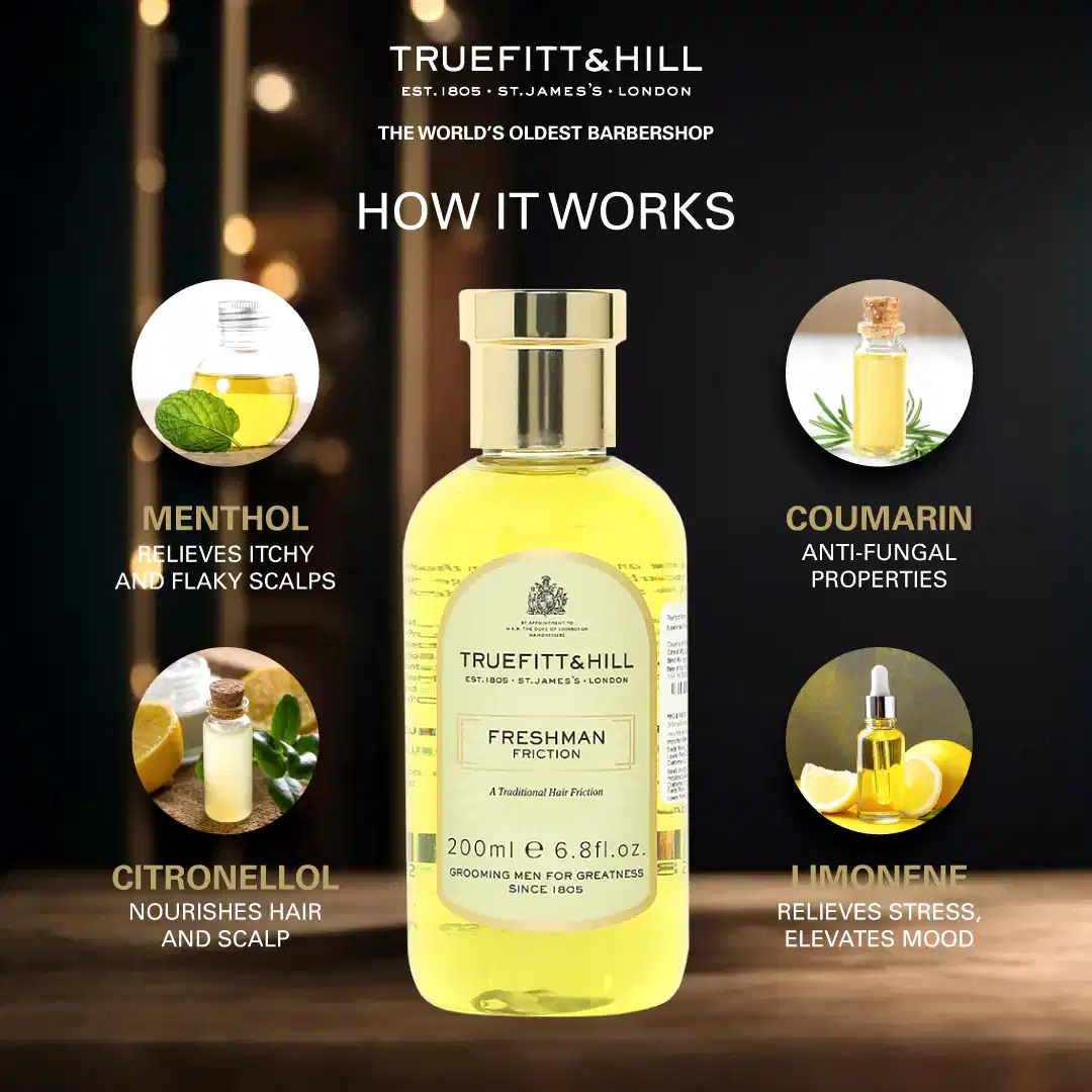 Truefitt & Hill Freshman Friction Hair Serum for Men 200ml