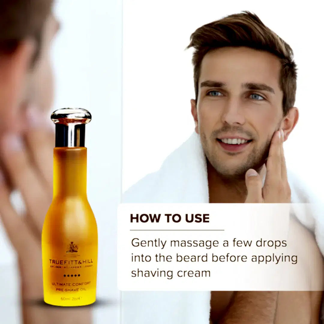 Truefitt & Hill Ultimate Comfort Pre-Shave Oil for Men 60ml