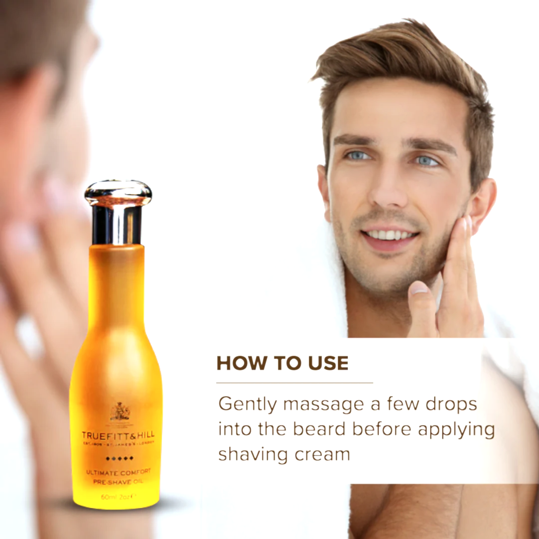 Truefitt & Hill Ultimate Comfort Pre-Shave Oil for Men 60ml