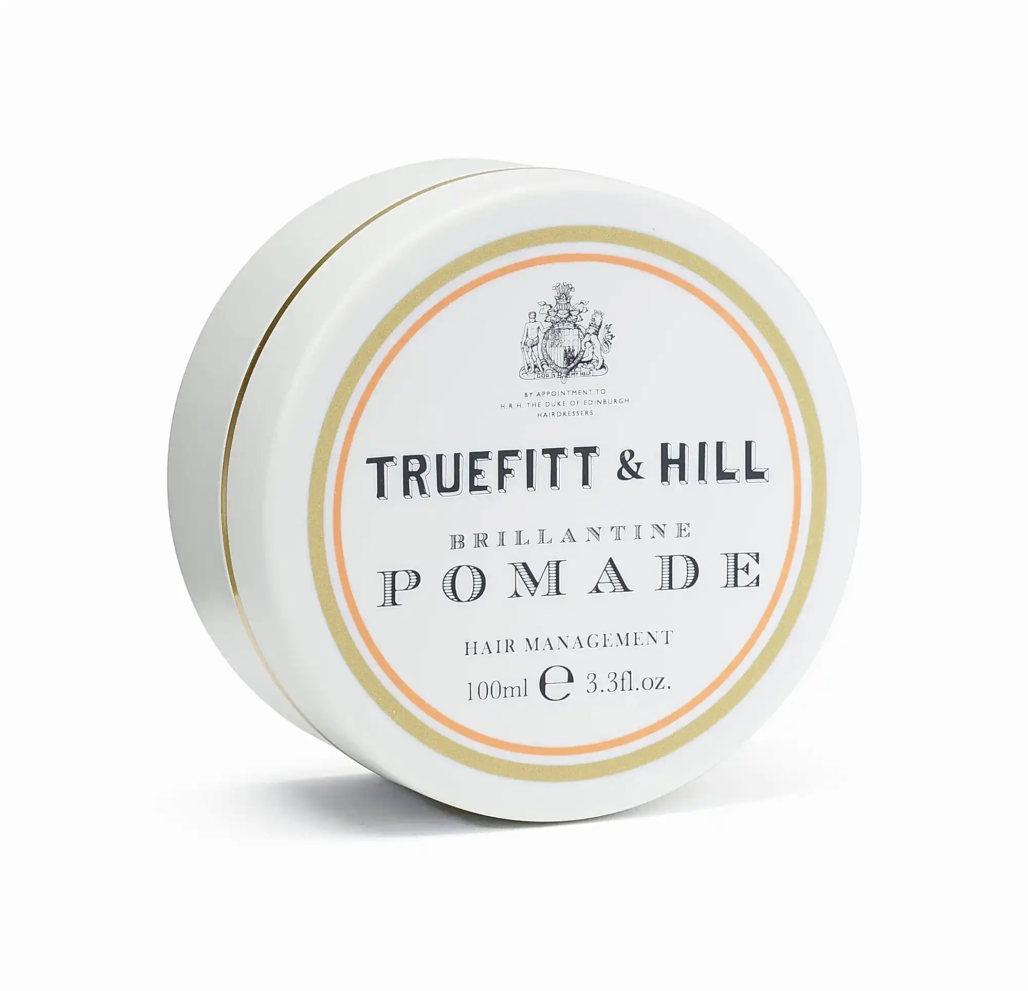 Truefitt & Hill Brilliantine Pomade Hair Styling Gel for Men 100gm