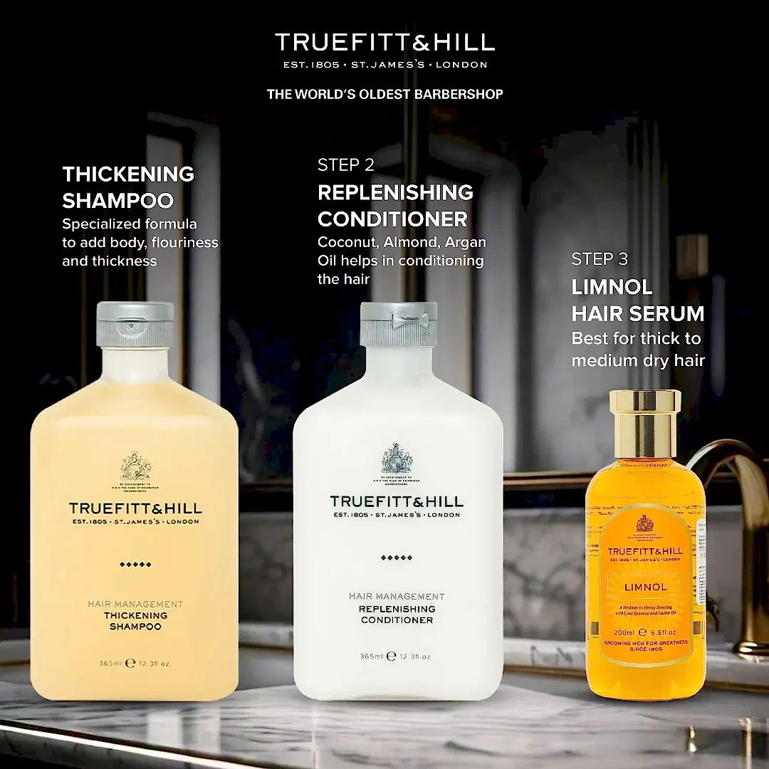 Truefitt & Hill Hair Management Thickening Shampoo for Men 365ml