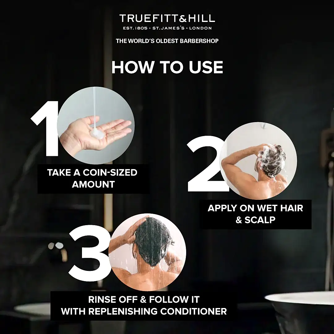 Truefitt & Hill Hair Management Thickening Shampoo for Men 365ml