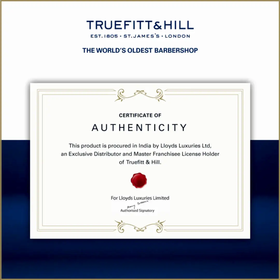Truefitt & Hill Brilliantine Pomade Hair Styling Gel for Men 100gm