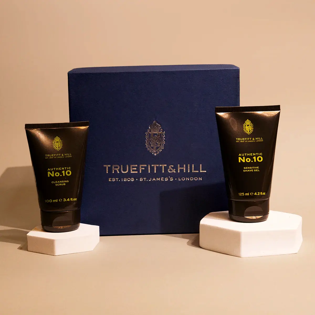 Truefitt & Hill Authentic no.10 Face Care Gift set For Men| Men's Gifting| Festive Gifting