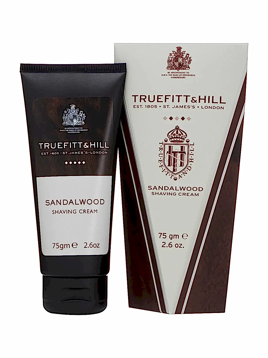 Truefitt & Hill Sandalwood Shaving Cream Tube for Men75gm