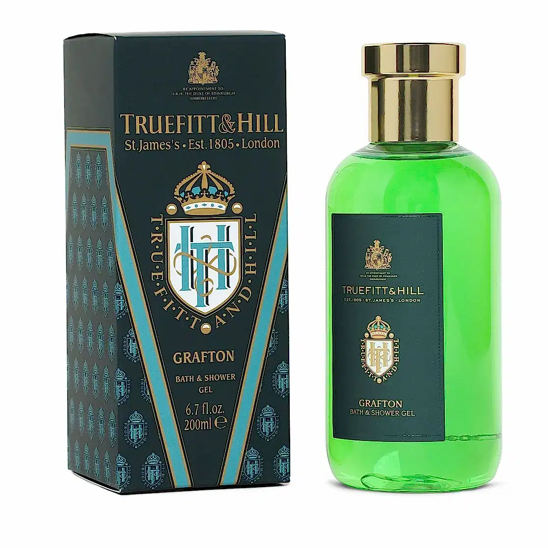Truefitt & Hill Grafton Men's Bath & Shower Gel 200ml