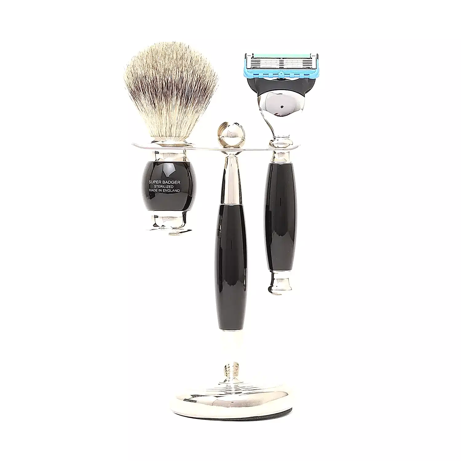 Truefitt & Hill Edwardian Collection Ebony Fusion Shaving Set