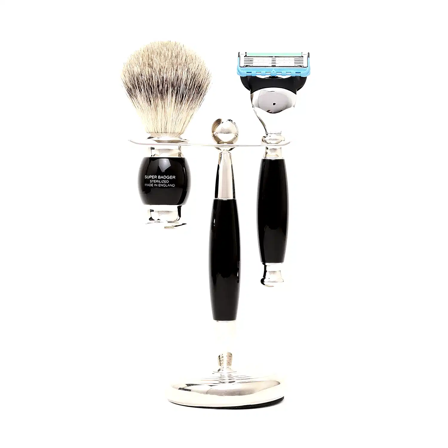 Truefitt & Hill Edwardian Collection Ebony Fusion Shaving Set