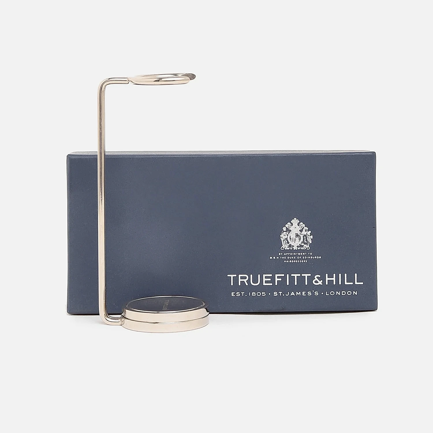 Truefitt & Hill Double Wire Brush Stand Chrome