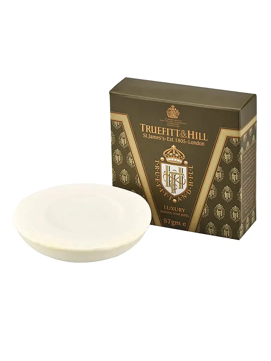Truefitt & Hill Luxury Shaving Soap Refill in Bowl  for Men 99gm
